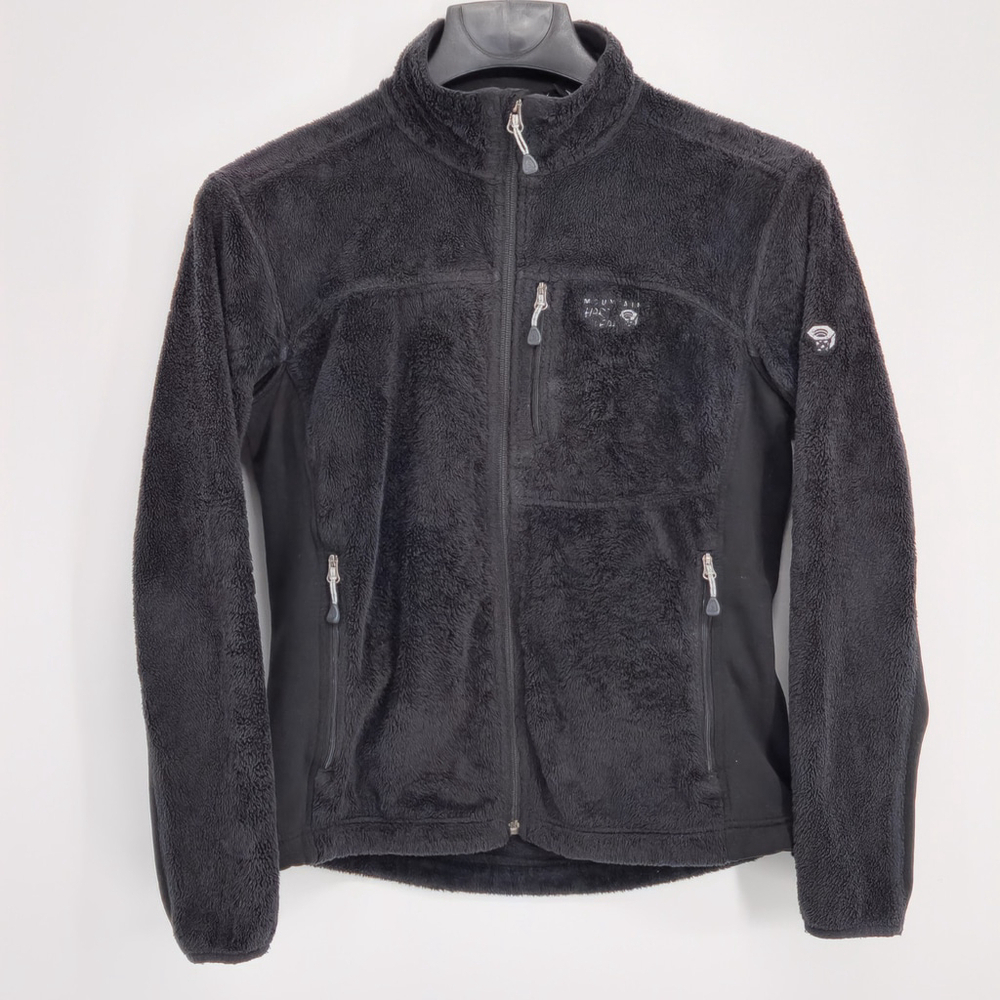 Mountain Hardwear Jacket Gorpcore Womens M Black Sherpa Fleece Low Pile